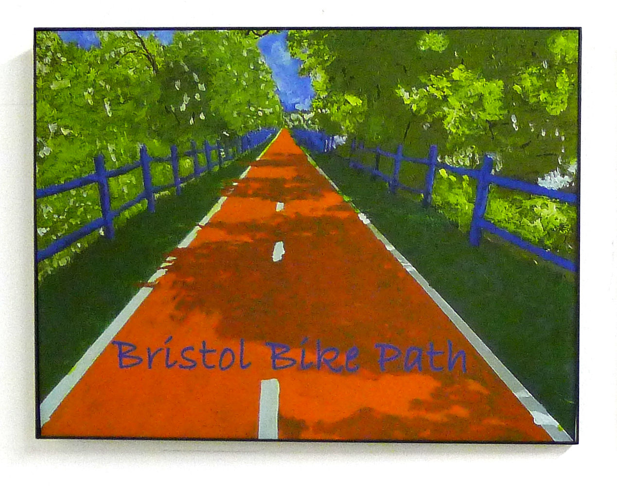 Bristol Bike Path 3 -with lettering