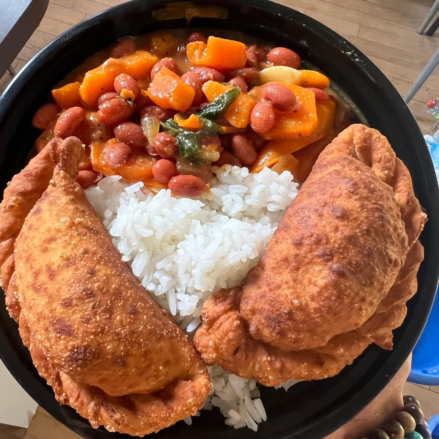 Arranged Food and Objects