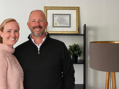 Patrick und Antonia Lagerpusch in ihrem neuen Office