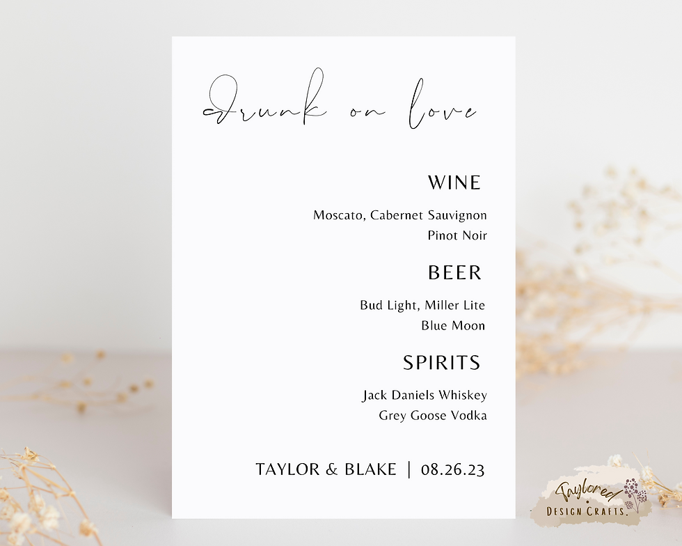 Thumbnail: Drunk on Love Sign