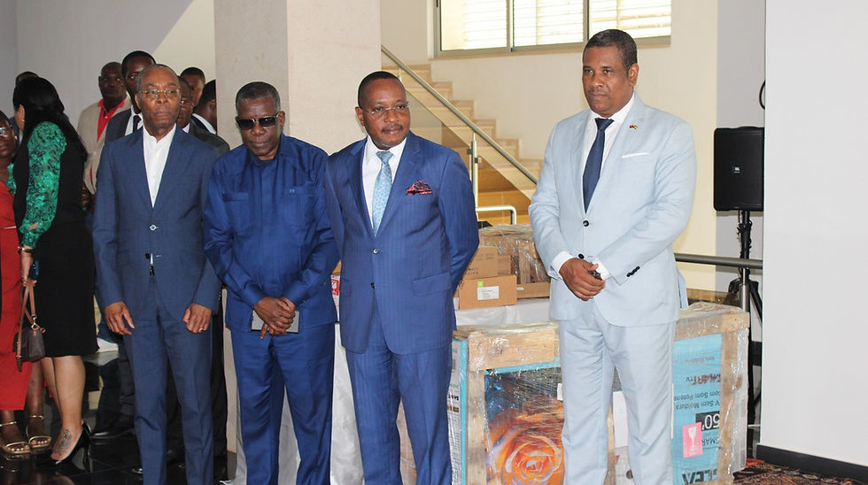 Visita oficial do Presidente do Tribunal de Contas de Angola a São Tomé e Príncipe reforça a cooperação institucional