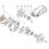 Thumbnail: Clio 197 200 Megane RS 250 265 275 lower swivel ball joint 0405717 0405714-A race rally