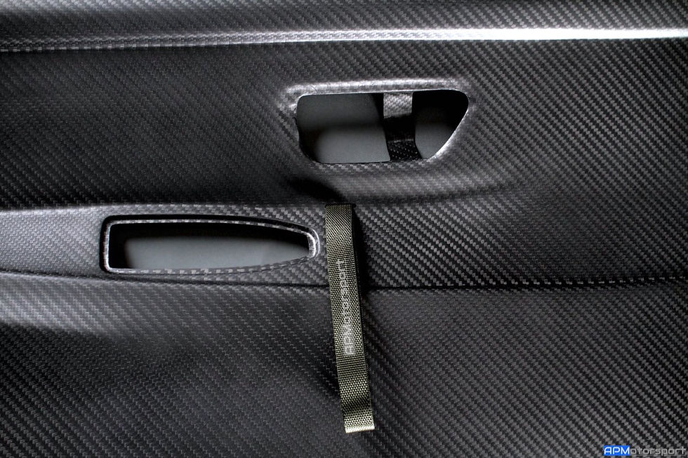 Thumbnail: F82 M4 GT4 Front Door Carbon Fibre Race Panel Trim Kit