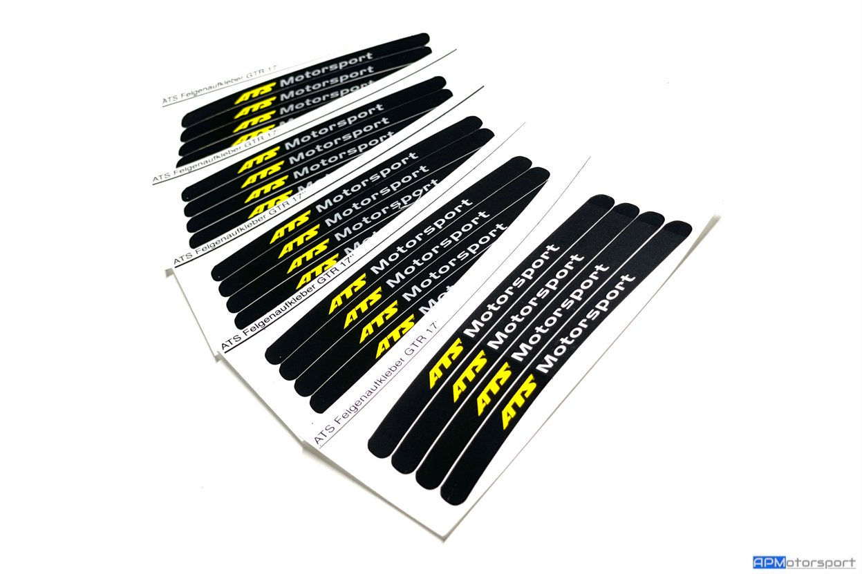 ATS GTR Replacement Rim Sticker Sets