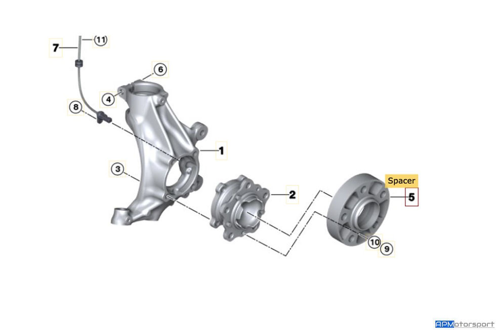 Offical BMW F82 M4 GT4 Parts