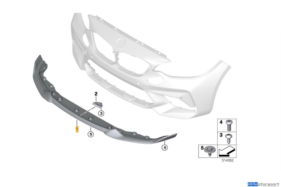 Thumbnail: BMW M2 CS Racing - Front Splitter Lip
