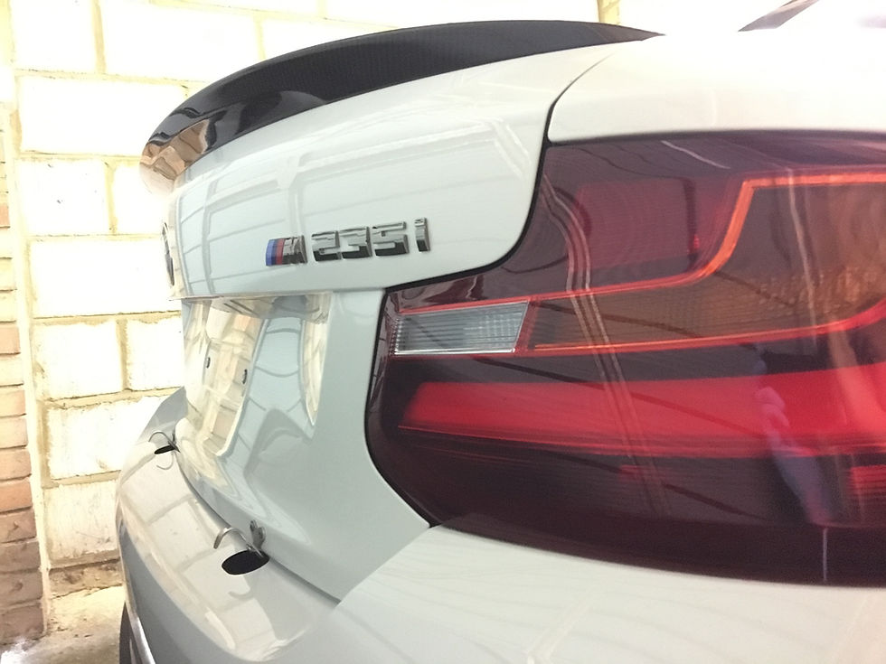 Thumbnail: BMW M2/ M240i M Performance Rear Carbon Spoiler Lip