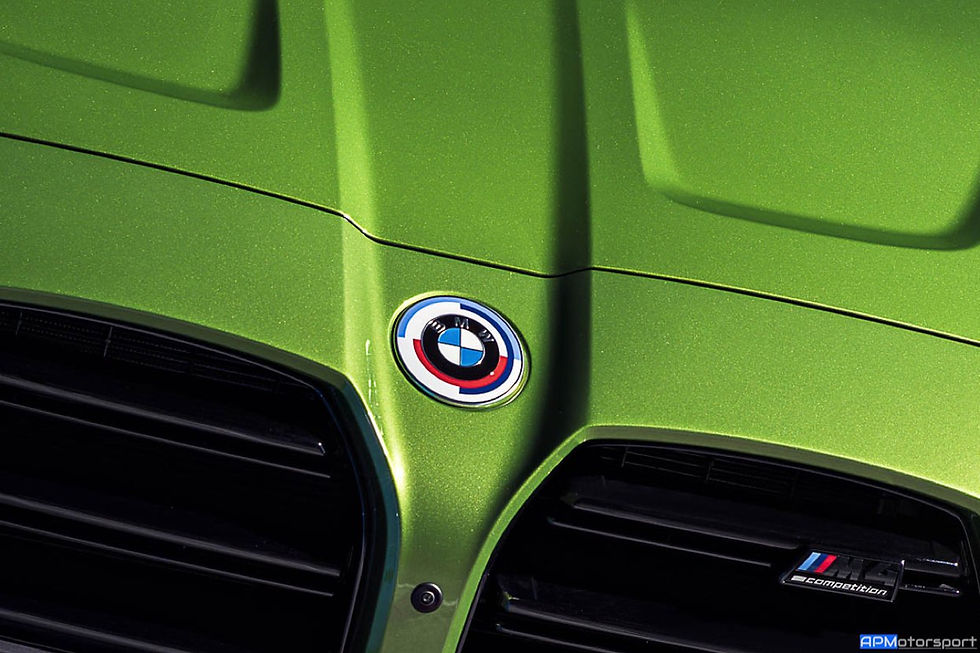 Thumbnail: BMW F90 M5/ M5 CS Front Hood - 50 Years Anniversary Badge (82mm)