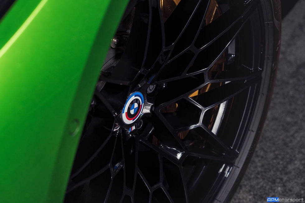 Thumbnail: BMW M - Wheel Caps - 50 Years Anniversary Badge