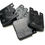 Thumbnail: 1656.87.1754 PFC 87 34308417296 3430 8417296 E4931 S4931 Pagid Rear Brake Pad