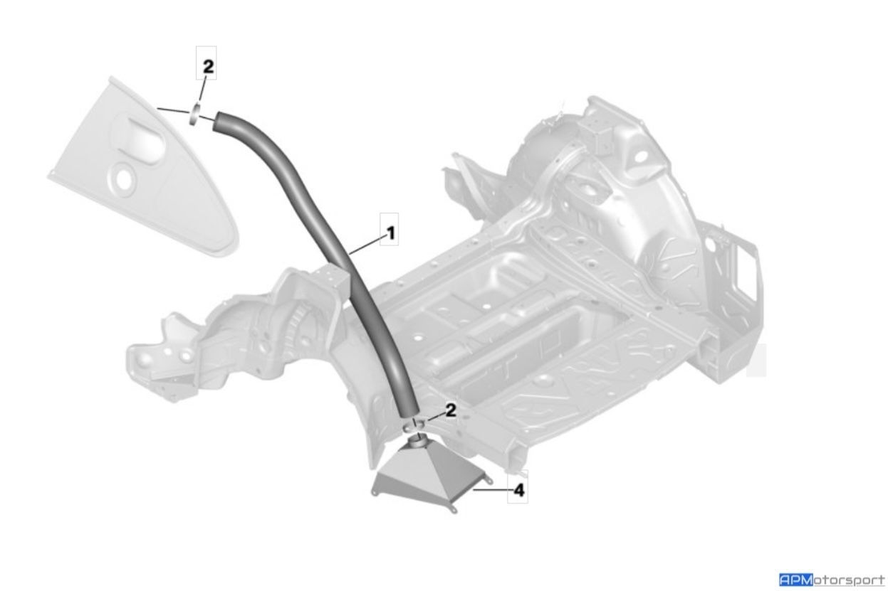 M2 CS Racing Rear Differential Oil Cooler Kit