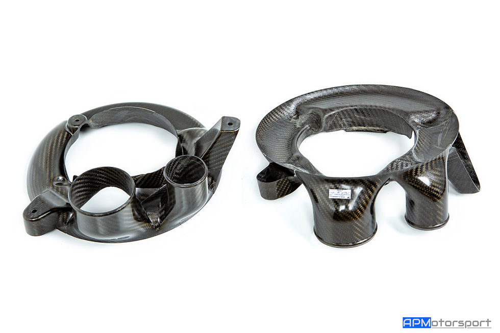 Thumbnail: 51748431595 51748431596 07129952121 07129952129 F82 M4 GT4 Brake cooling duct plate