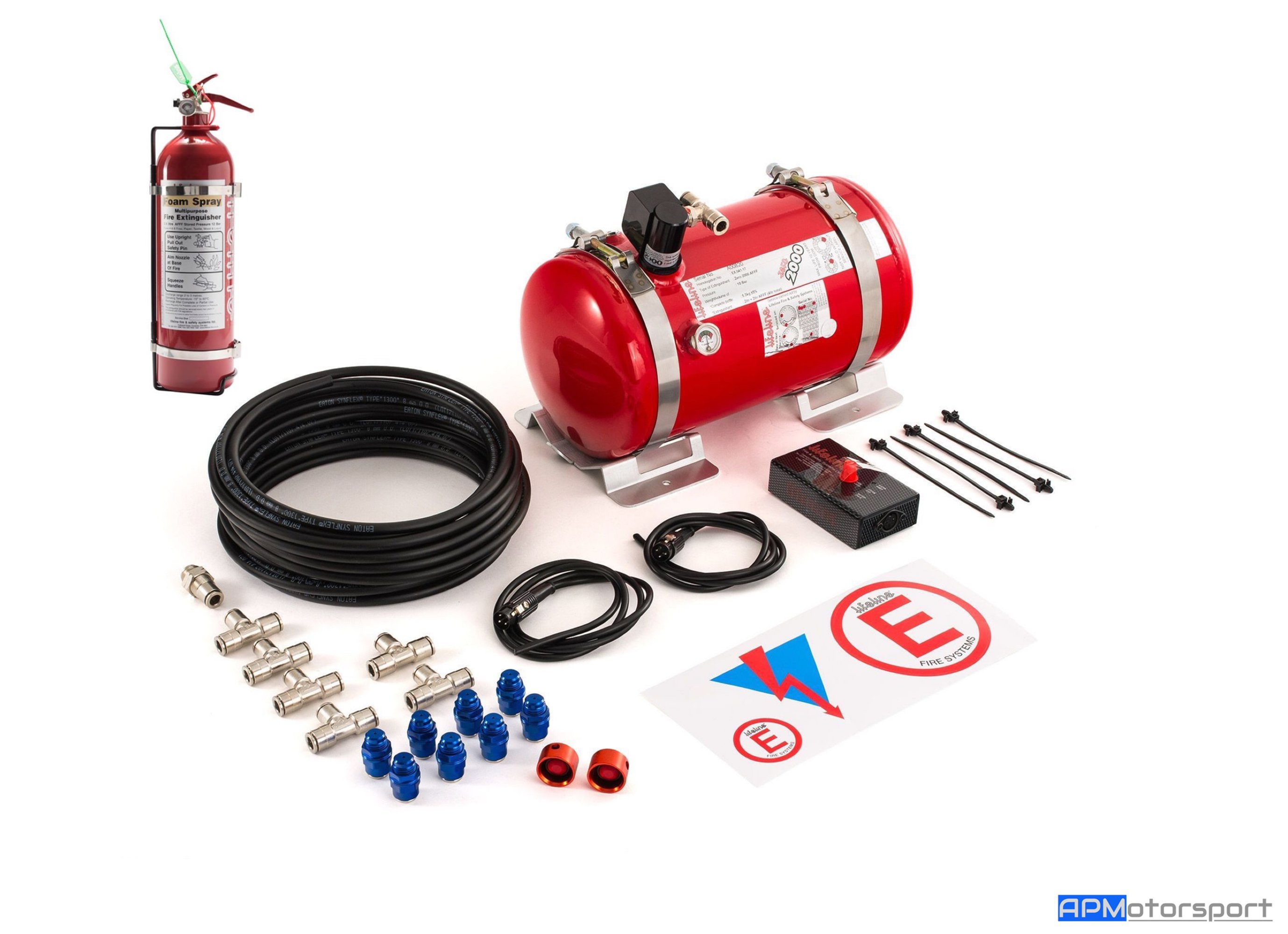Lifeline Zero 2000 4.0ltr Electrical Fire Extinguisher Kit APMOTORSPORT
