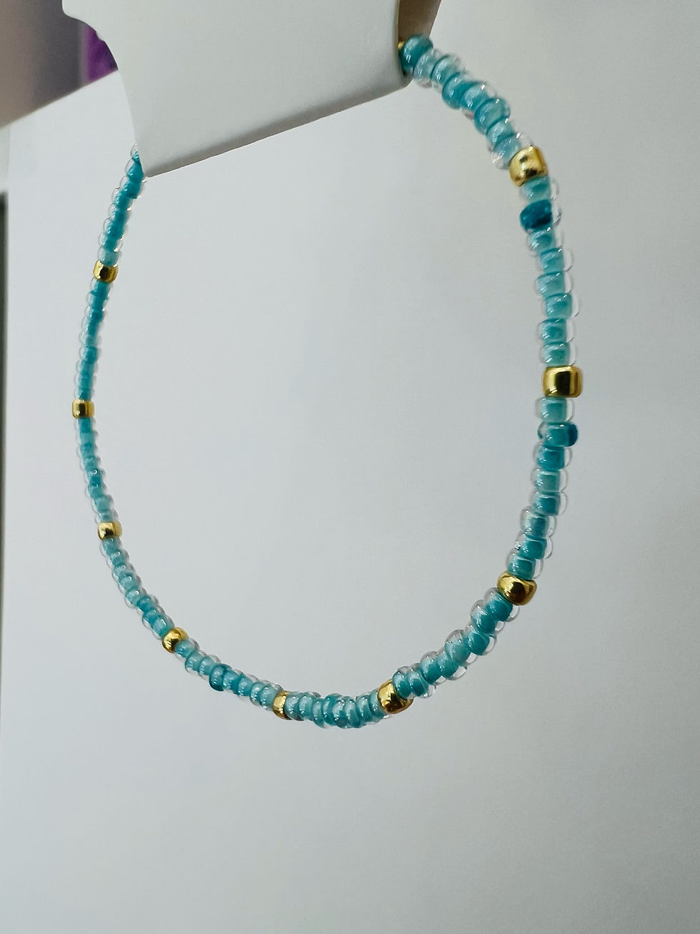 Thumbnail: Lagoon with Gold Bracelet