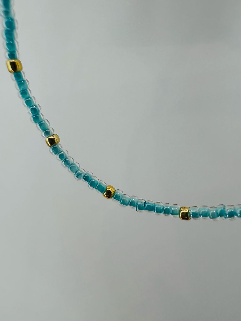 Thumbnail: Lagoon with Gold Bracelet