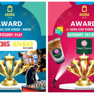 AGORA Star Vendor – March Winners Announced