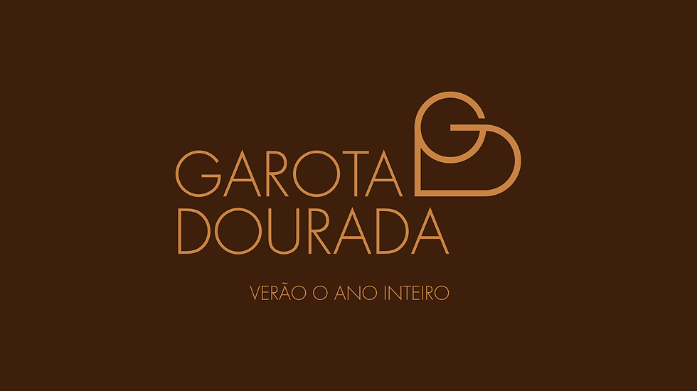 Logo da marca Garota Dourada