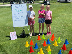 GIRL’S GOLF CLINIC TODAY !