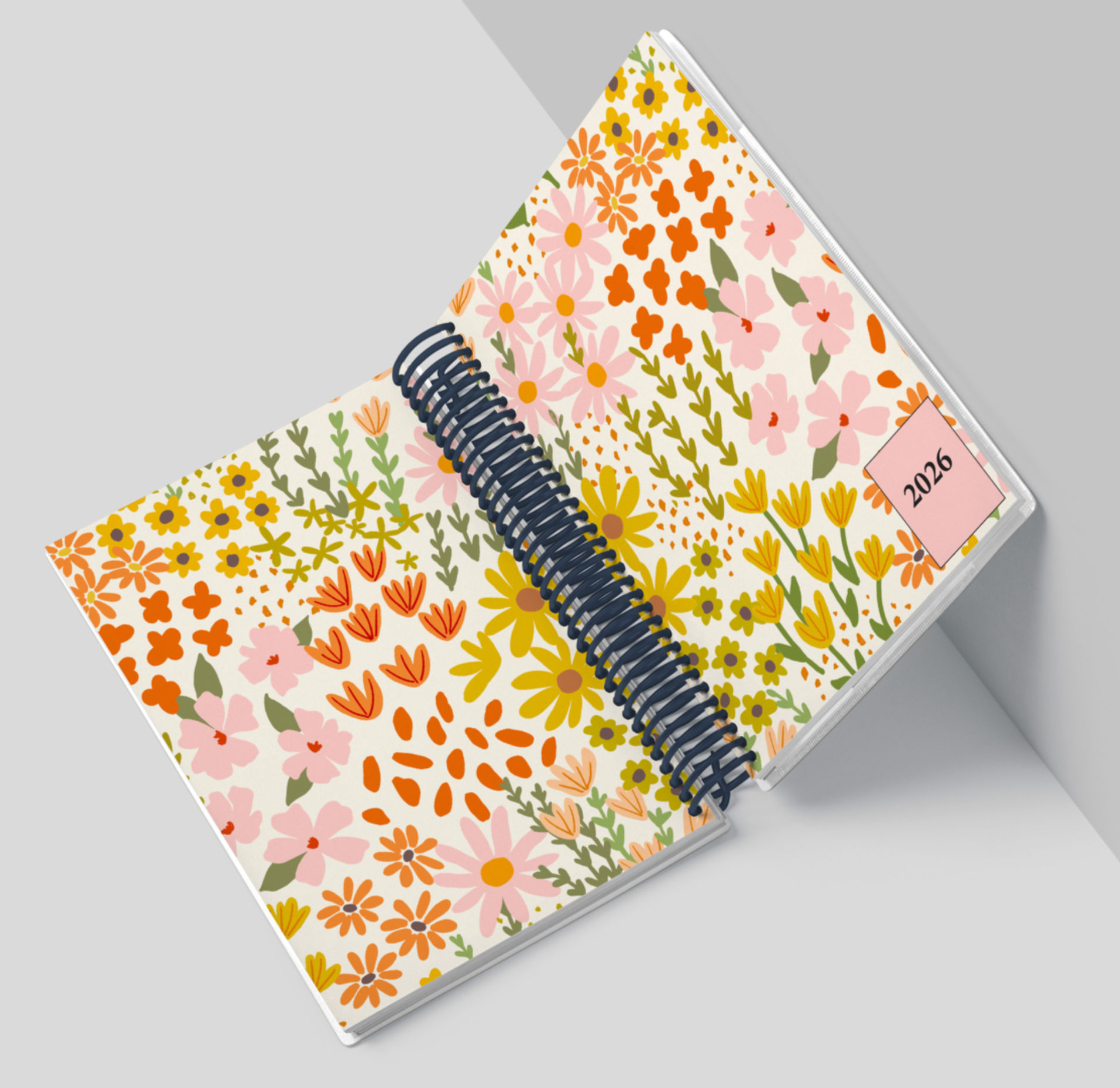 2026 Undated Daily Planner: Flower Bunches