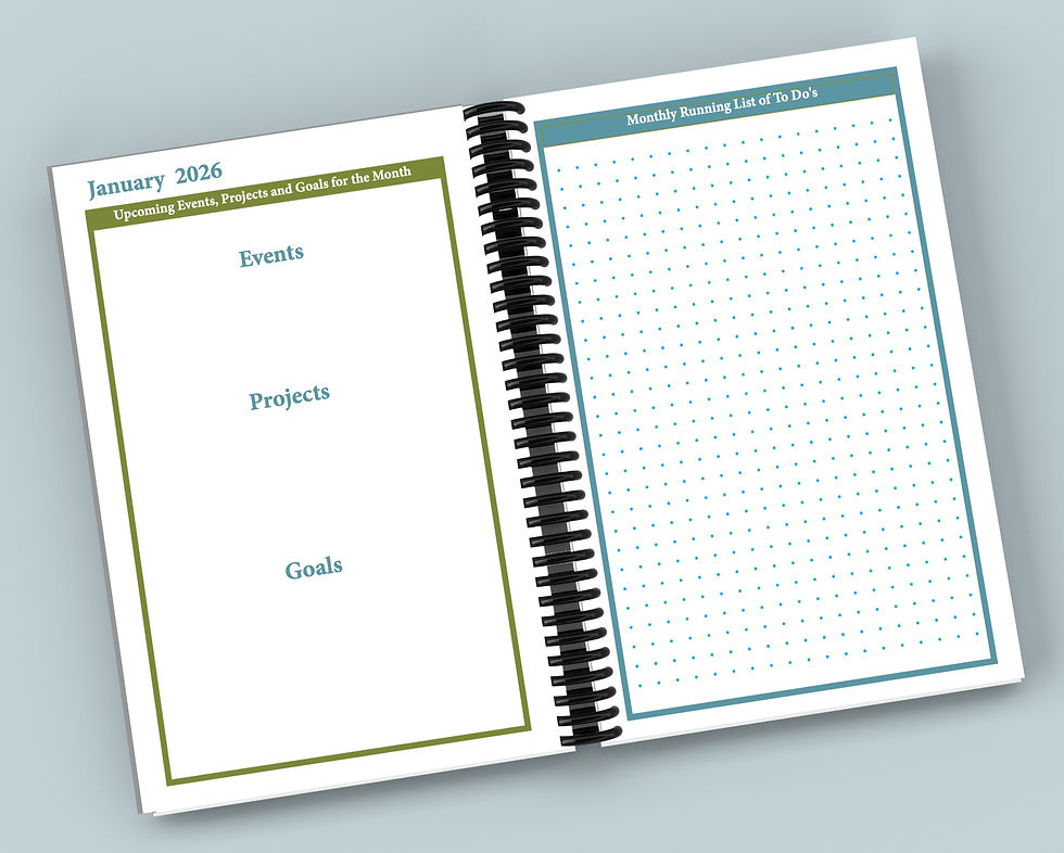 Thumbnail: 2026 Dated Weekly Planner: Black & White Checks