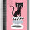 Thumbnail: 2025-2026 Student Academic Planner Black Cat on Pillows