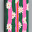 Thumbnail: Flowers & Stripes: Dotted Grid Notebook