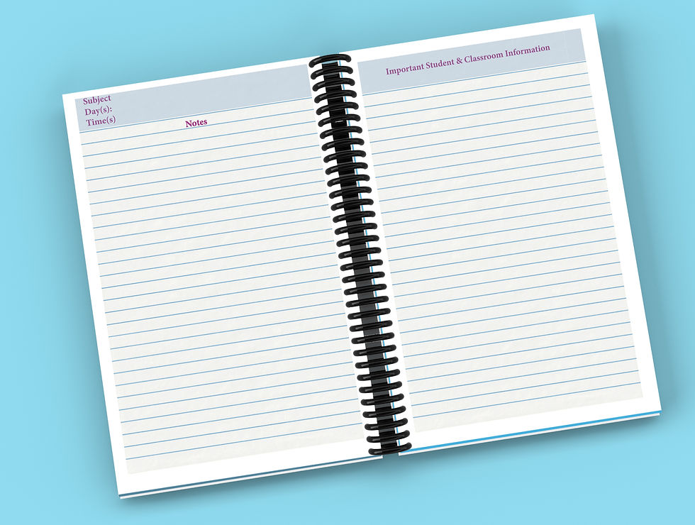 Thumbnail: 2025-2026 Undated Six Subject Lesson Planner: Crazy Black & White Checks