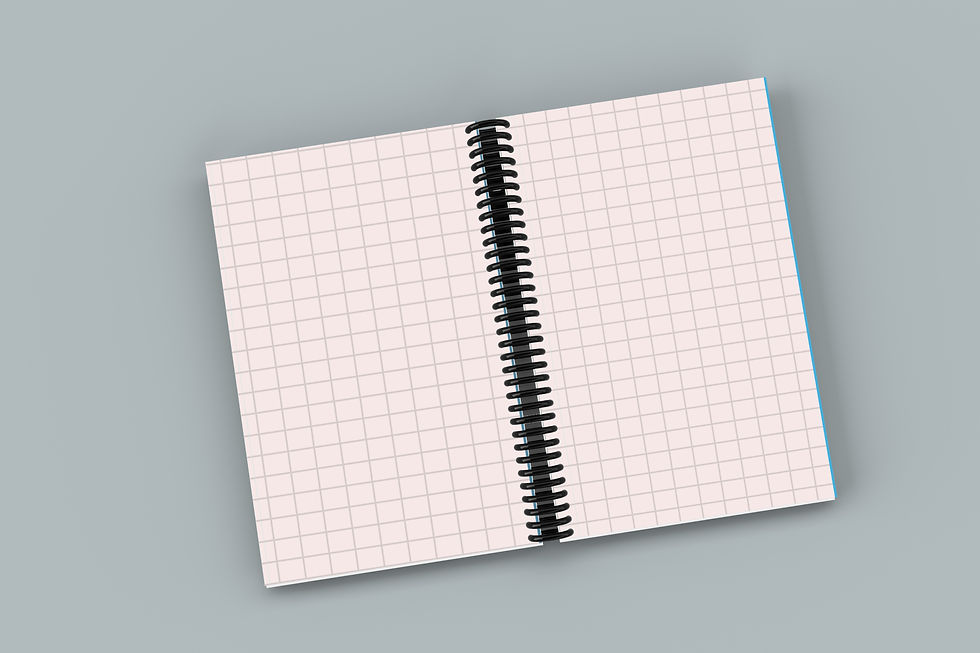 Thumbnail: Colored Pocket Notebook: Checked Flannel