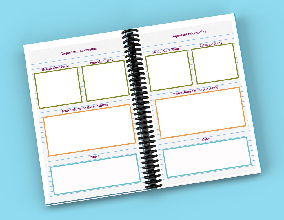 Thumbnail: 2025-2026 Undated Six Subject Lesson Planner: Mustard Stars