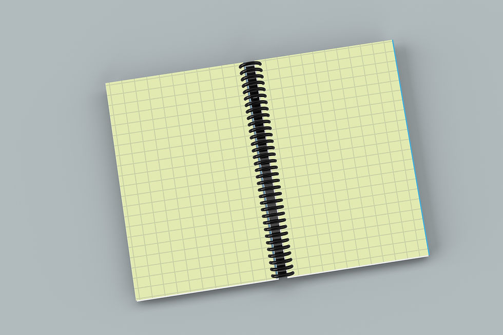 Thumbnail: Colored Pocket Notebook: Speckled Blue