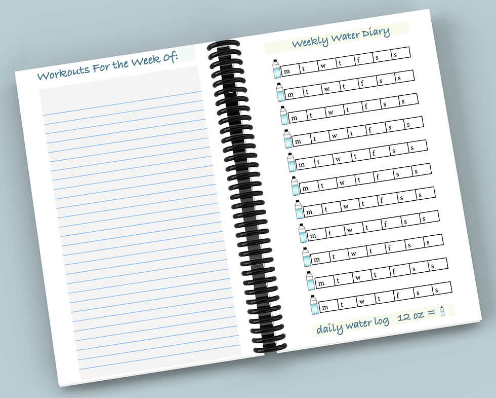 Thumbnail: 2026 Undated Weekly Workout Diary: Yellow Imprint