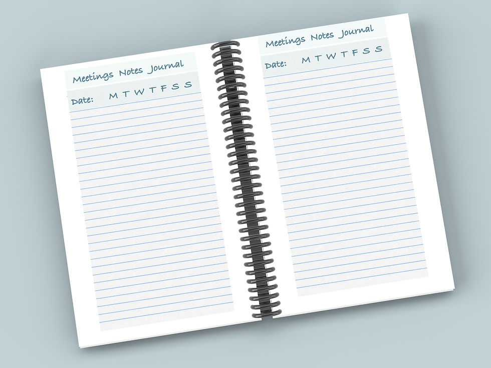Thumbnail: 2026 Undated Weekly Pocket Planner: Blue Linen