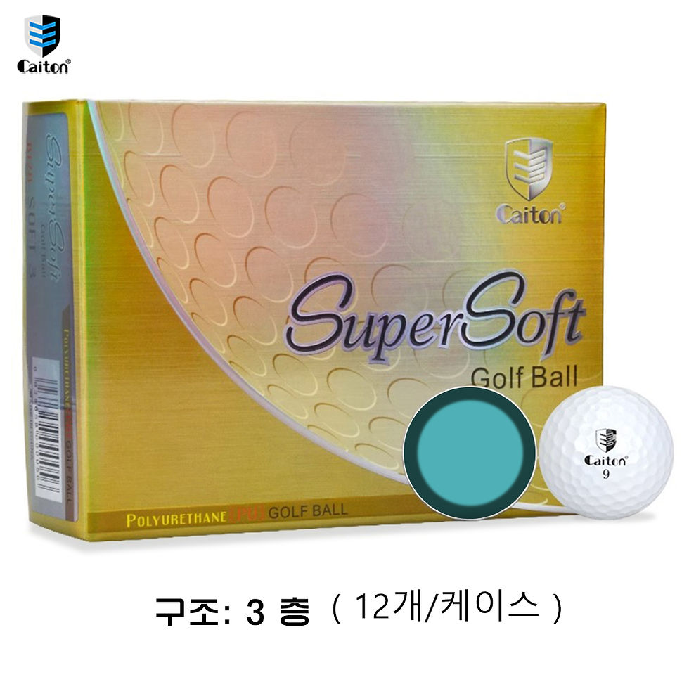 Thumbnail: Caiton 12Pcs SuperSoft Golf Balls Polyurethane Cover Low Drag Distance Soft Feel