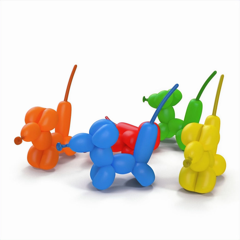 Have fun making Balloon Animals!
