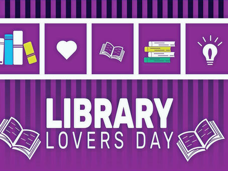 Library Lovers' Day February 14th