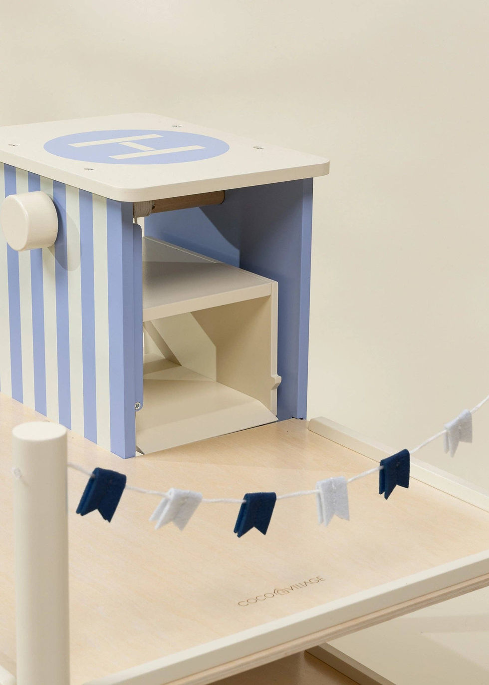Thumbnail: Oversized Wooden Parking Garage Playset