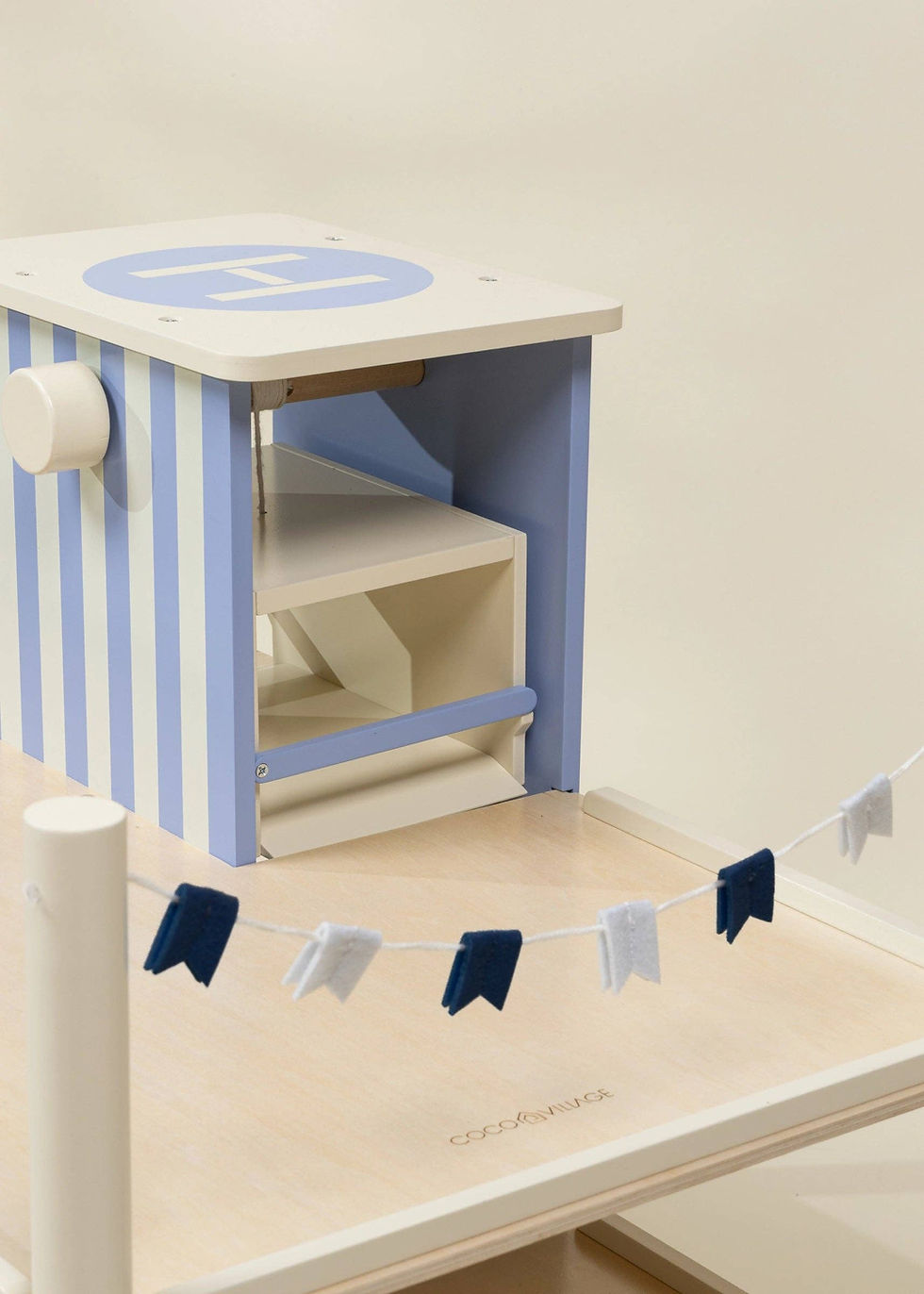 Thumbnail: Oversized Wooden Parking Garage Playset