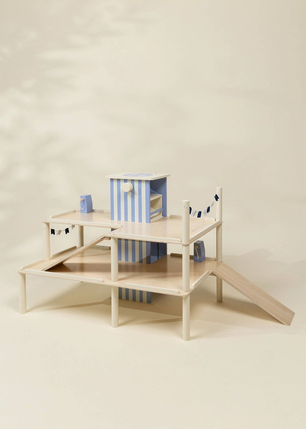 Thumbnail: Oversized Wooden Parking Garage Playset
