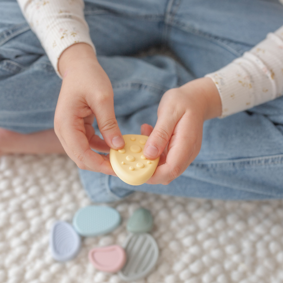 Thumbnail: Worry Stones for Kids – Sensory Fidget Set (6 Pack)