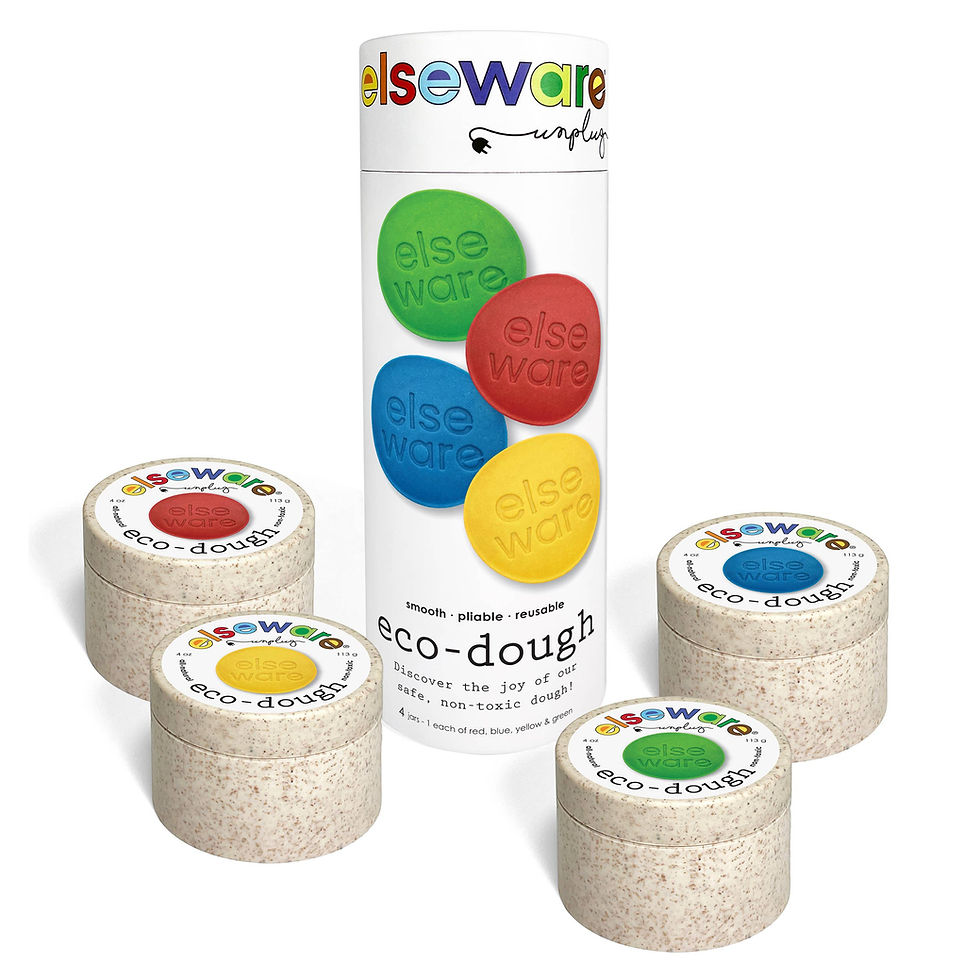 Thumbnail: Eco-Dough (4-Pack) – Natural, Non-Toxic Multi-Colors