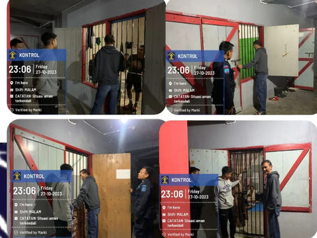 Pengawasan kamar Hunian oleh Kalapas Mamasa
