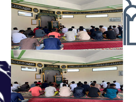 Ibadah Sholat Jum'at di Lapas Mamasa