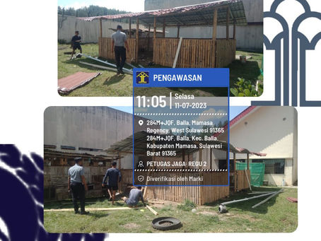 Pemantauan dan Pembenahan Area Pembinaan di Lapas Mamasa