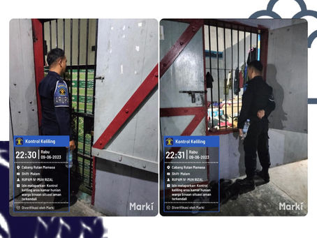 Pengecekan kamar hunian WBP Lapas Mamasa