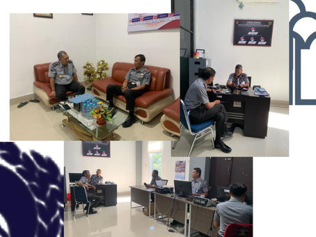 Koordinasi Ka Lapas Mamasa ke Kantor Wilayah Kemenkumham Sulbar