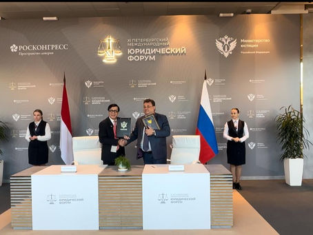 Indonesia dan Rusia Menandatangani Memorandum of Understanding (Nota Kesepahaman) Kerjasama di Bida