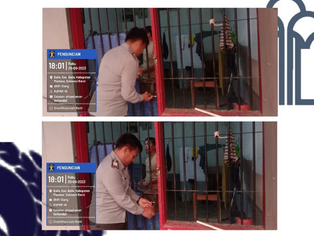 Pengamanan Preventif pada Lapas Mamasa
