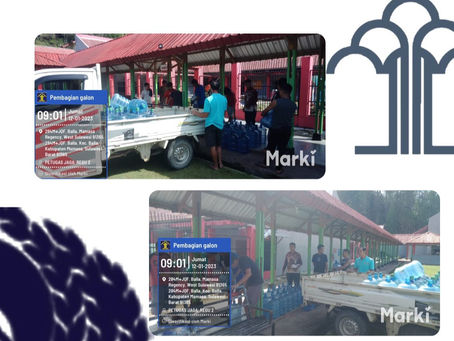 Pembagian Air Minum Lapas Mamasa bentuk Optimalisasi Layanan
