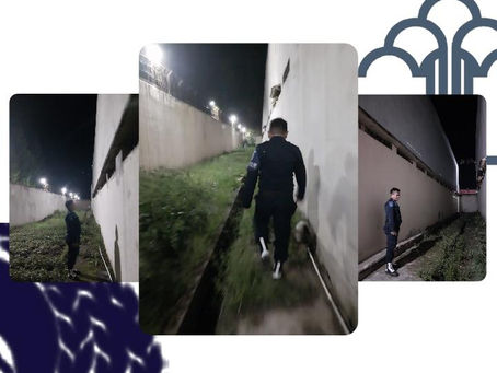 Monitoring dan kontrol keliling Karupam pada area brandgang