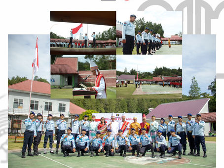 Pelaksanaan Hari Lahir Pancasila pada Lapas Mamasa.